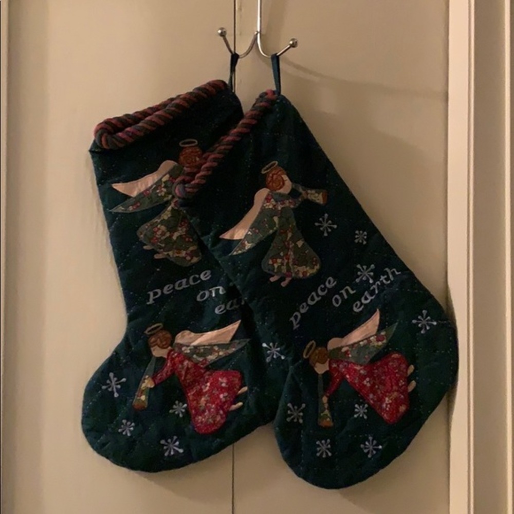 Two Christmas Stockings - Pre Owned